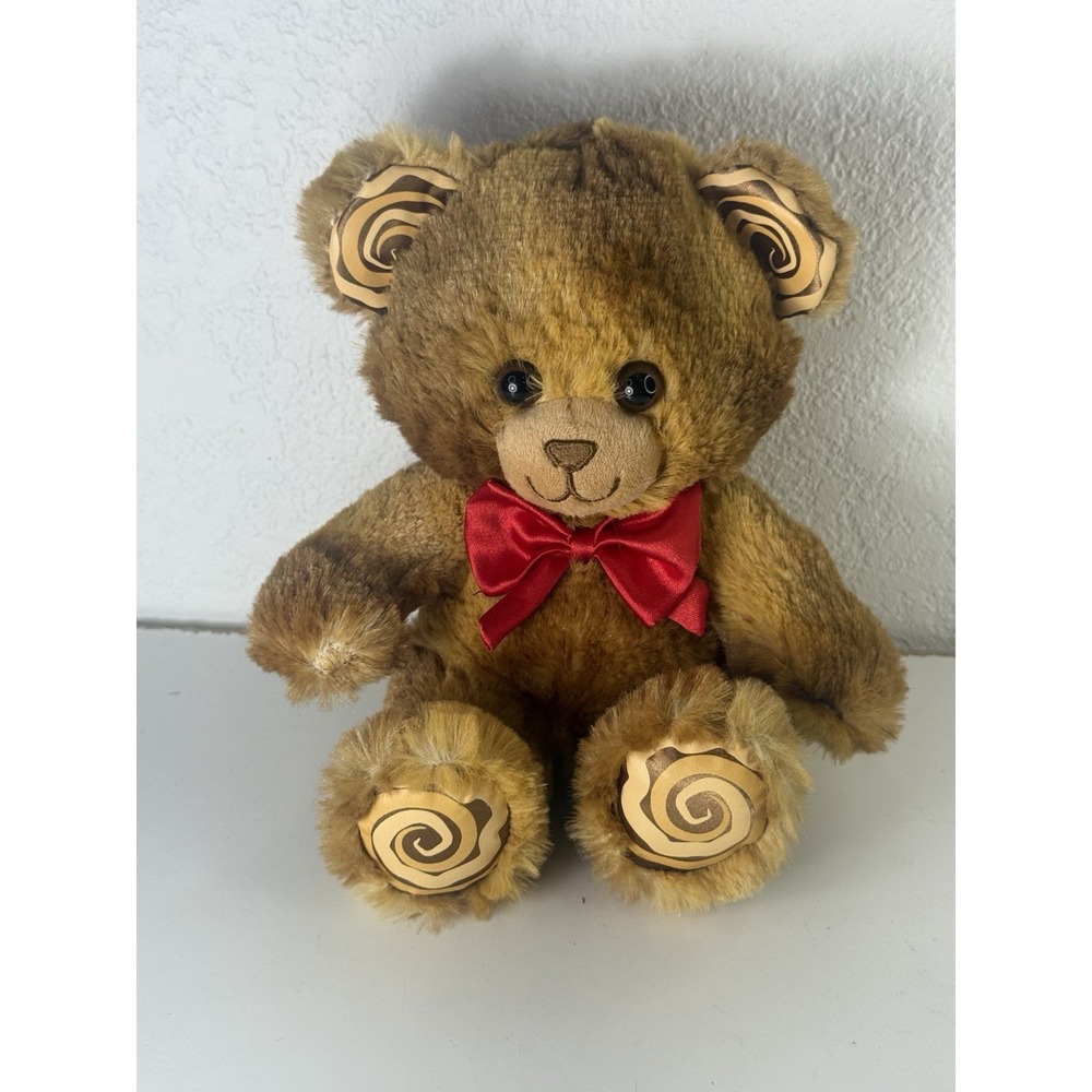 BUILD A BEAR CINNAMON ROLL SWIRL BEAR MINI BUDDY SMALLFRY BAB CHRISTMAS PLUSH
